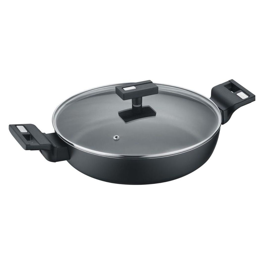 Berndes Stieltopf b.smart Ø16cm (Kochtopf, Aluminium, 16 x 9.50 cm) (Berndes)