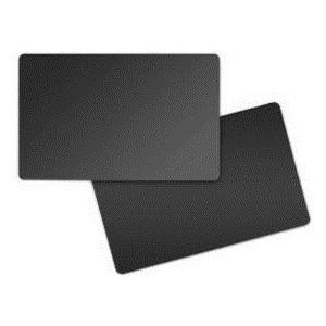Zebra Karte Lebensmittelechtes Pvc 30 Mil Schwarz/Schwarz Matt (500 Box) (800050-158)