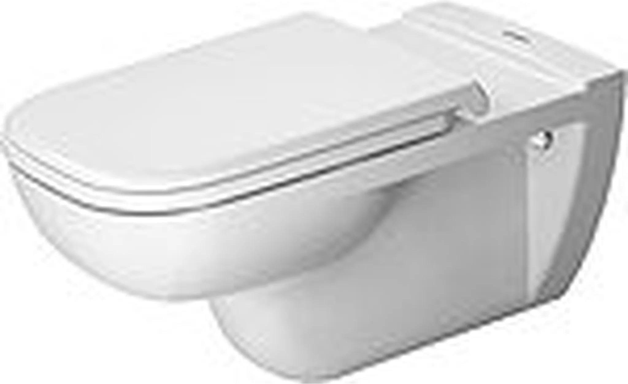 Duravit D-Code Wand-WC 700mm Tiefspüler, barrierefrei, weiß, 1 Stk.