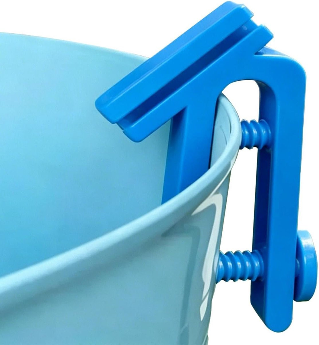 Emmer Slanghouder Blauw - Universele Organizer voor Tuinieren en Wassen