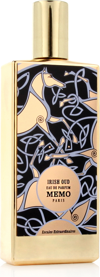 Memo Paris Irish Oud, Unisex, 75 ml, Spray, Alcool, Parfum, Aqua, Essence de Oud, Alcool T-butylique, Limonène, Coumarine, Alpha-isométhyl..., 1 Stück(e)