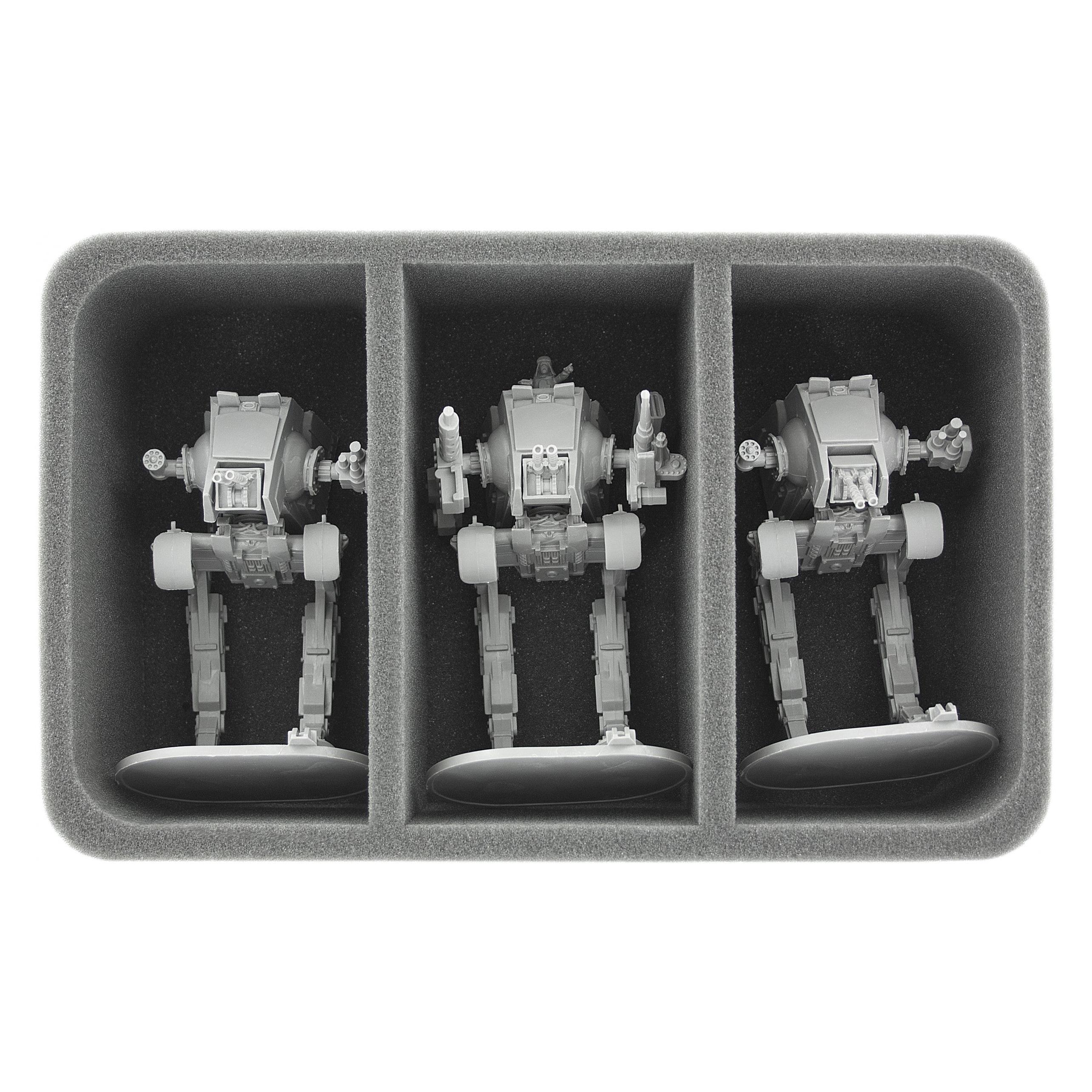 Feldherr HS085IA09 - 85 mm Half-Size Schaumstoff für Star Wars Imperial Assault AT-ST Model (Schaumstoff) (HS085IA09)