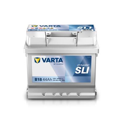 Varta Starterbatterie DYNAMIC SLI 44Ah 440A B18 [Hersteller-Nr. 544402044K262] für Mg, Westfield, Skoda, Vauxhall, Anadol, Audi, Honda, VW, Seat, Rang