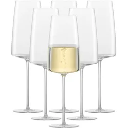 SEKTGLÄSER LEICHT & FRISCH Simplify transparent 407 ml 6er Set
