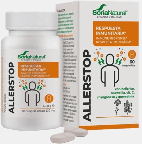 SORIA NATURAL® ALLERSTOP 60 COMPRIMIDOS