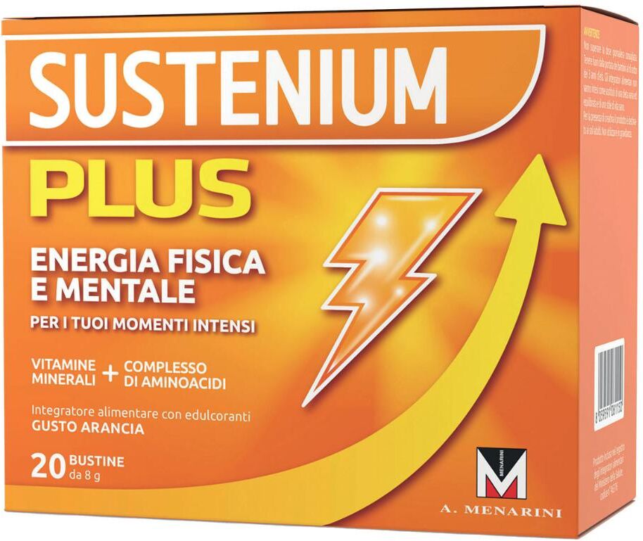 A MENARINI IND FARM RIUN Srl SUSTENIUM PLUS ARANCIA 20BUST