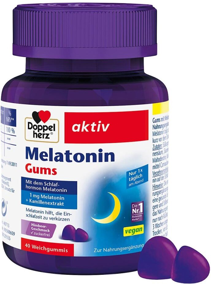 Doppelherz Melatonin Gums 40stk