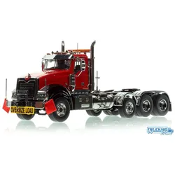 Heavy Haul Replicas Mack Titan Zugmaschine DHH red over black HHR135C-2