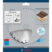PRO Wood cordless Kreissägeblatt, Ø 150mm, 24Z Bohrung 10mm, für Akku-Handkreissägen