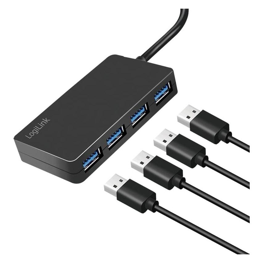 LogiLink UA0396 (USB-A, 4 Ports) (UA0396)