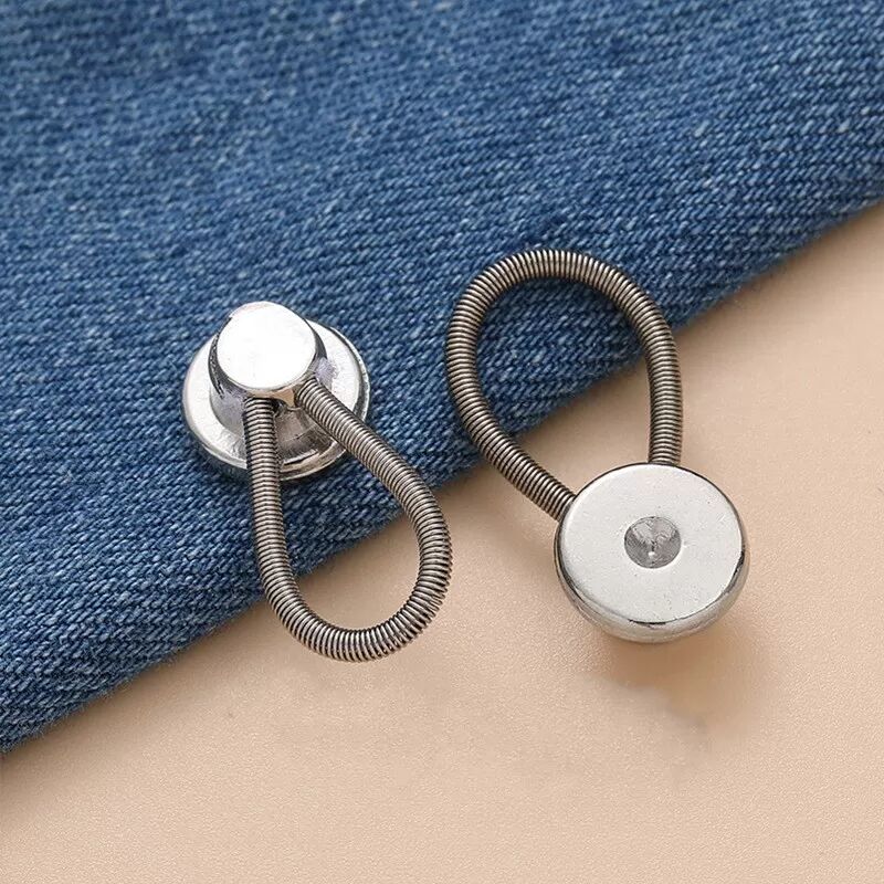 INF 2er-Pack Taillenverlängerungen mit Knöpfen für Jeans – Hosenverlängerungsknöpfe ohne Nähen