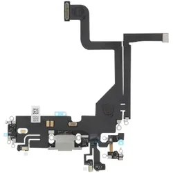 Clappio Ersatzteil Lightning Ladebuchse (Modul), Mobilgerät Ersatzteile, Silber