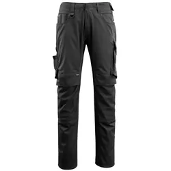 Bundhose "LEMBERG" Unique einfarbig - 82C51 - schwarz