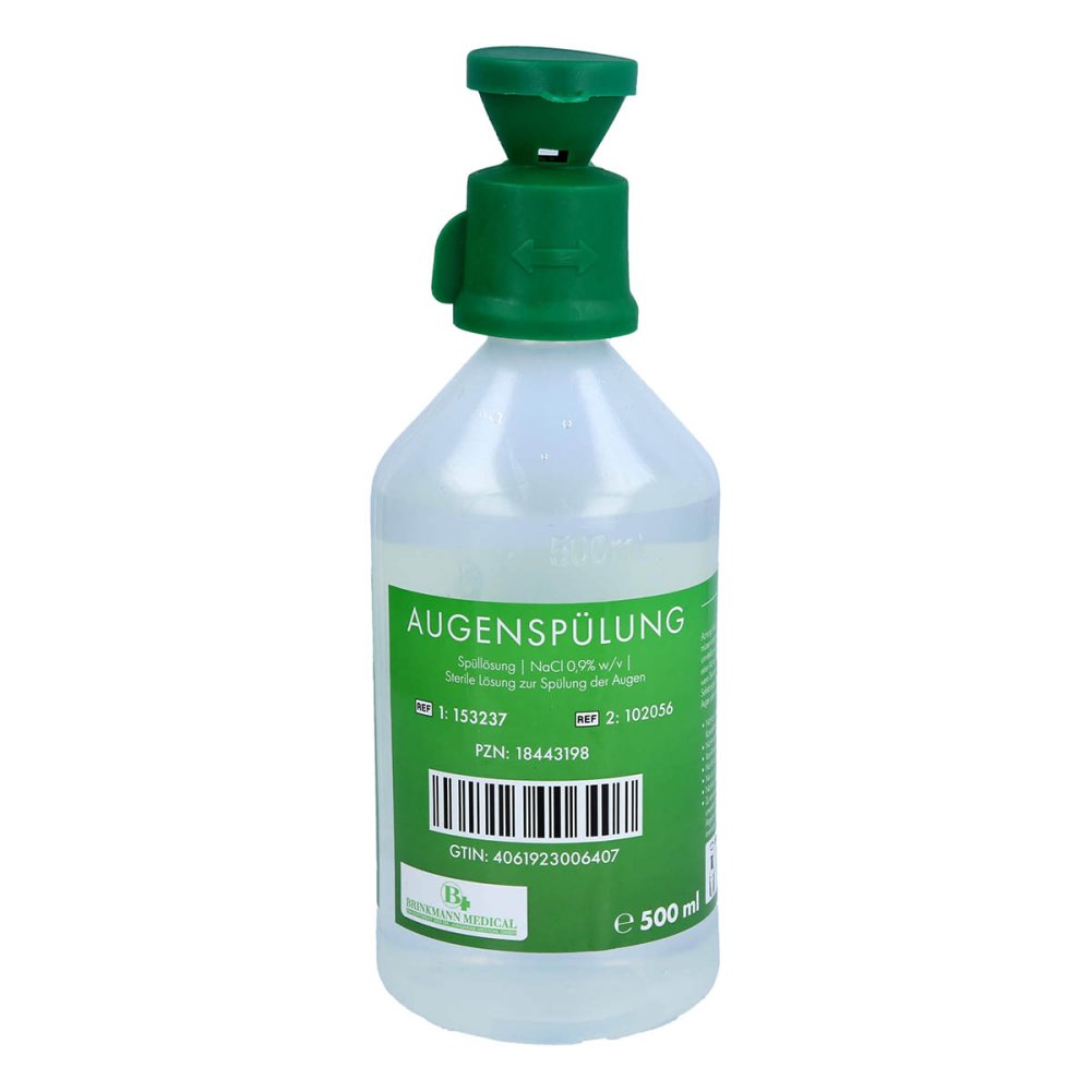 Brinkmann Medical ein Unternehmen der Dr. Junghans Augenspülflasche Einmalgebrauch Steril 500 Ml 18443198