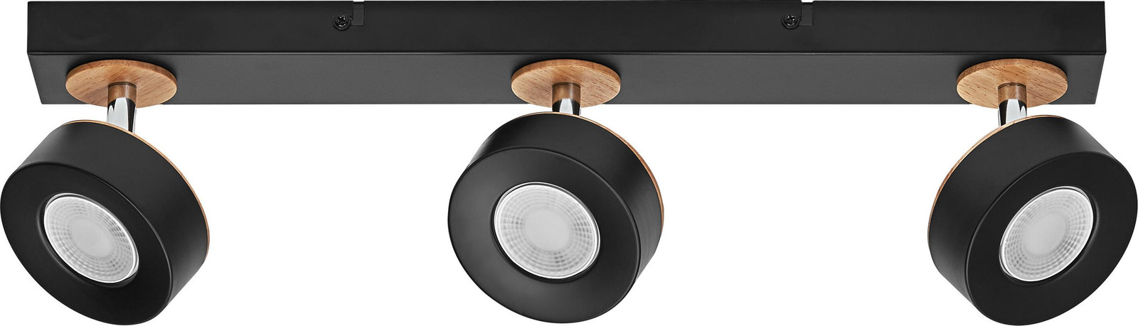 Osram Decor Spot Pluto LED Inbouwspot, Zwart, 14,4W, 960lm, Warmwit