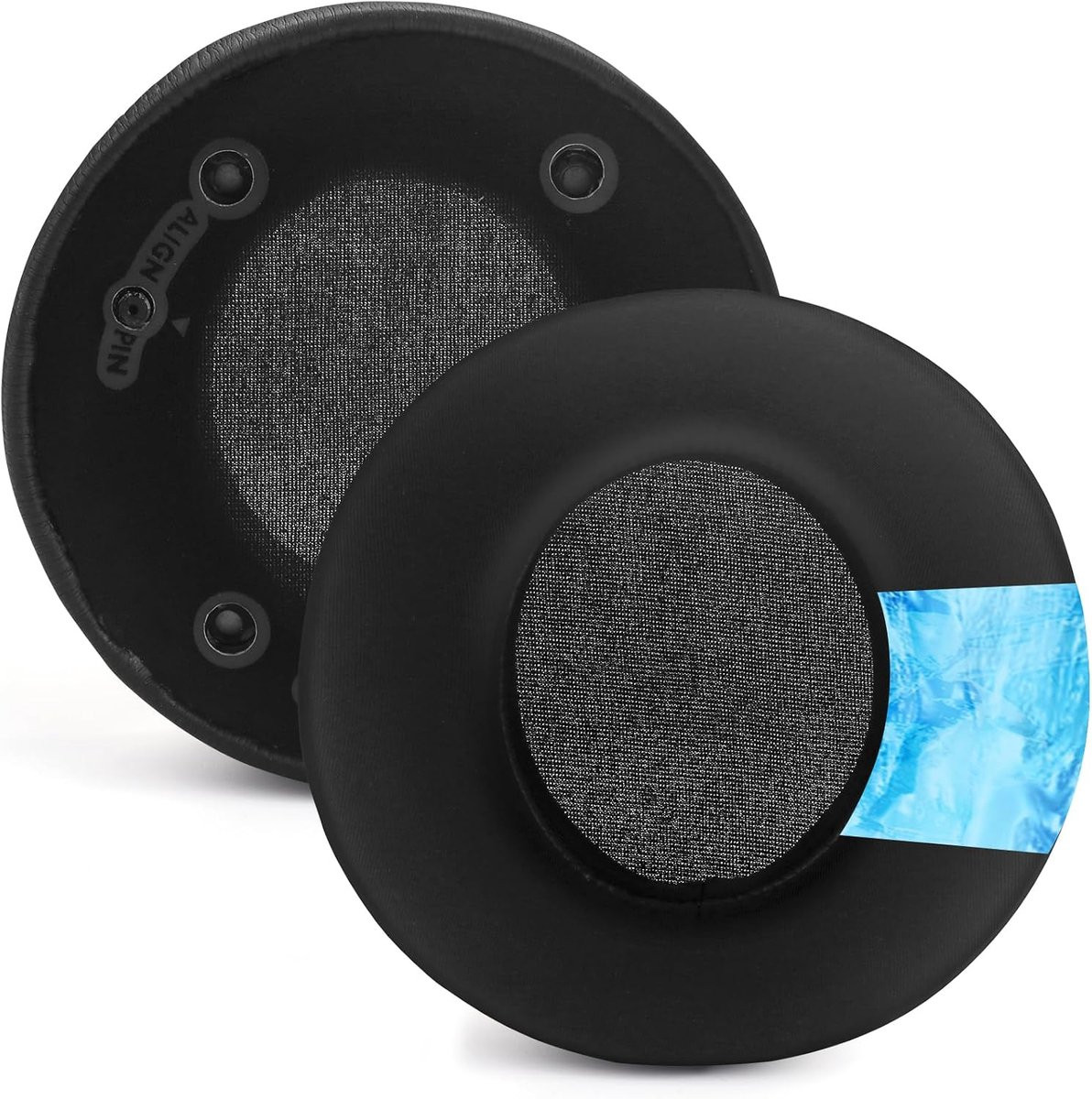 Vervangingsoorkussens compatibel met Philips Audio Fidelio X2HR, X2 en X1 hoofdtelefoon - Hoge dichtheid memory foam oorschelpen