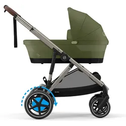 Cybex GOLD Kombikinderwagen eGazelle, gruen