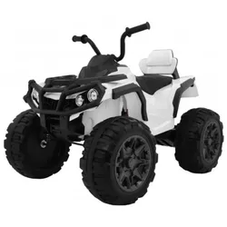 TPFLiving Elektro-Kinderquad Go-Kart weiß