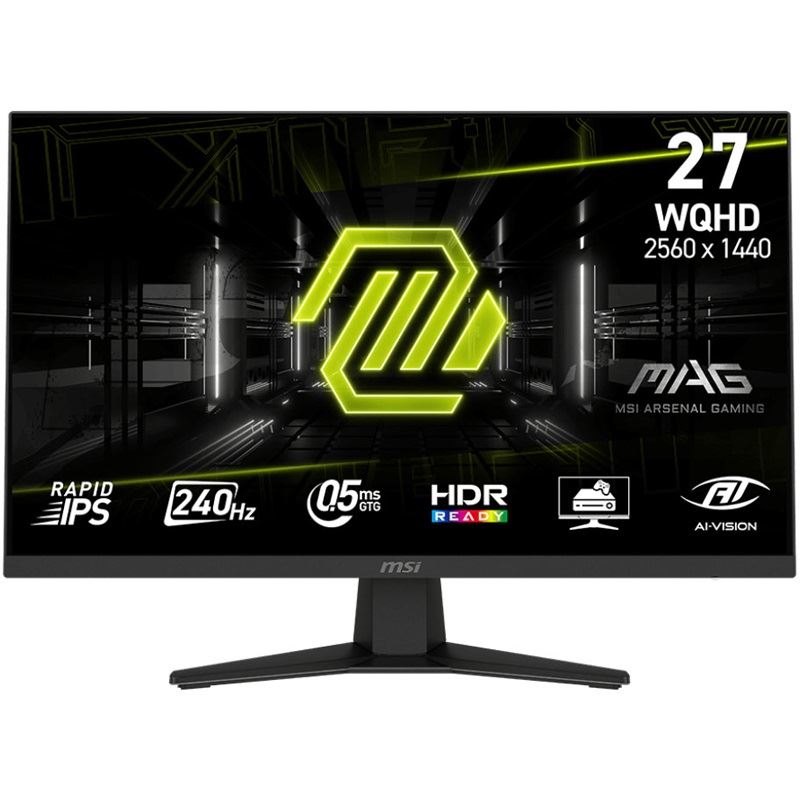 27" (68,58cm) MSI MAG 274QFDE X24 schwarz 2560x1440 1xDisplayPort 1.4a / 2x HDMI 2.0b
