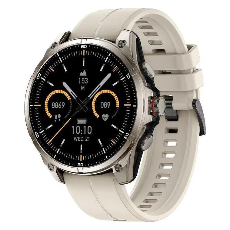 Carneo - Chytré hodinky GTR eXpedition Titan - Sand Grey (44 mm, ohne SIM) (8588010359124)