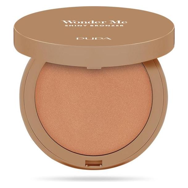 Pupa Milano Wonder Me Shiny Bronzer (001, Light Neutral, Bronzer, 6 g) (050244A001)