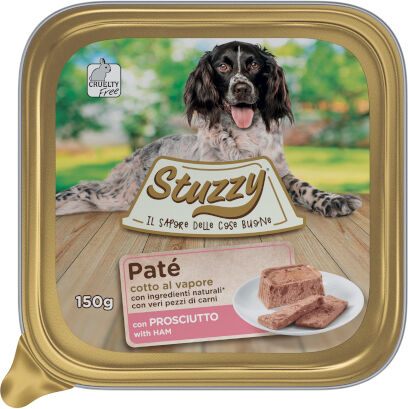 Schesir Spa Stuzzy Dog Pate Prosciutto150g