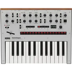Korg Monologue, Synthesizer, Silber