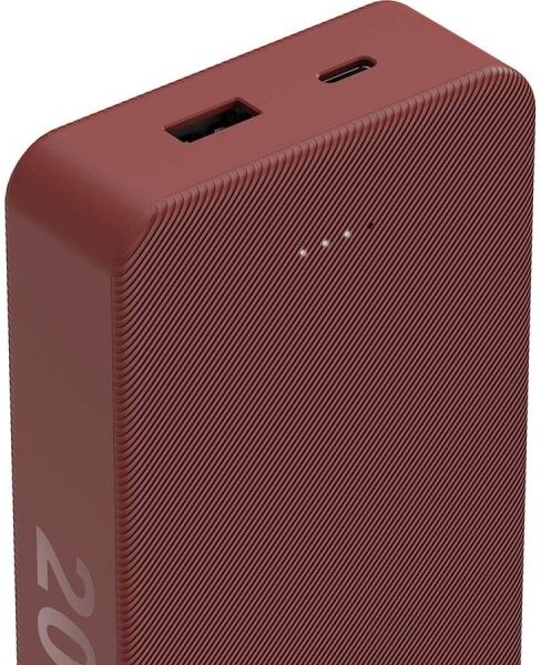 Hama 20000mah Powerbank Colour 20, Rød