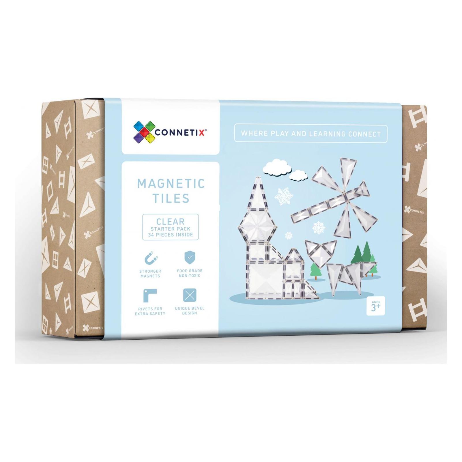 Connetix 34 Piece Clear Pack (CT-C-00034-ST)