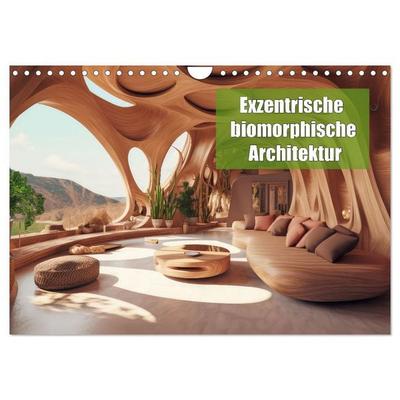 Exzentrische biomorphe Architektur (Wandkalender 2027 DIN A4 quer), CALVENDO Monatskalender
