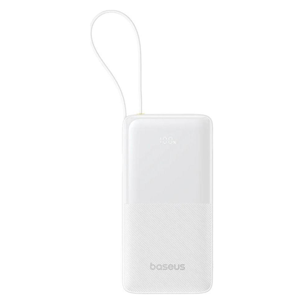 Baseus Powerbank Bipow 2 10000mAh 20W (White) (10000 mAh, 20 W) (P10077101213-00)