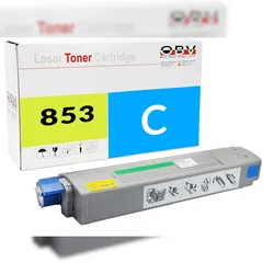 OBV Toner Cyan kompatibel zu MC853dn MC873dn - Ersetzt 45862839 - ca. 7300 Seiten