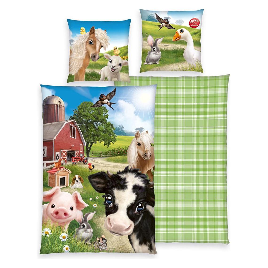 Herding Animal Club Farm World Bettwäsche (140 x 200 cm, 70 x 90 cm) (4462403077)