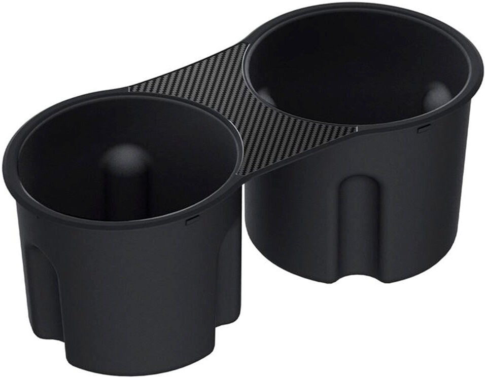 Spigen Fleksibel Plastik Kopholder Indsats til Tesla Model 3 (2021) / Model Y (2021) - Sort