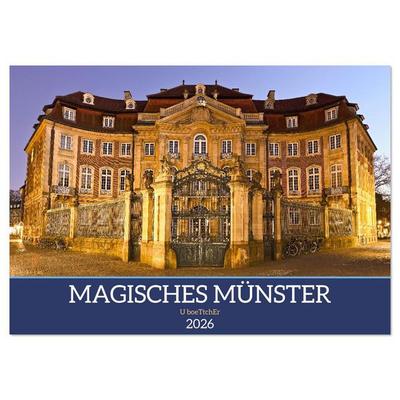 Magisches Münster (Wandkalender 2026 DIN A4 quer), CALVENDO Monatskalender