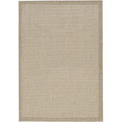 TEPPICH Outdoor DAFNE in Beige, einfarbig, 200 x 290 cm