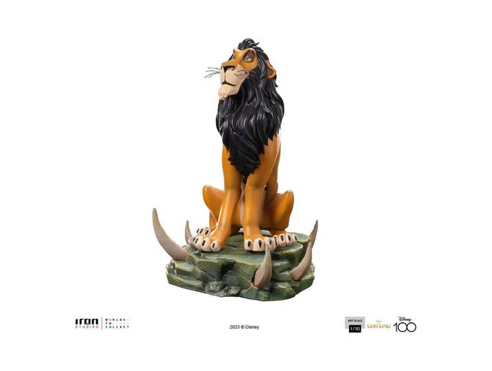 Iron Studios Merchandise-Figur The Lion King Art Scale 1/10 Scar Regular 16 cm