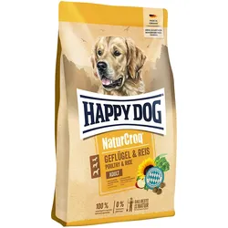 Happy Dog NaturCroq Geflügel pur & Reis 1x11 kg
