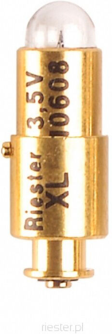 Lâmpada XL 3,5 V Riester para o oftalmoscopio ri-scope L1, L2, L3, 1 unidade