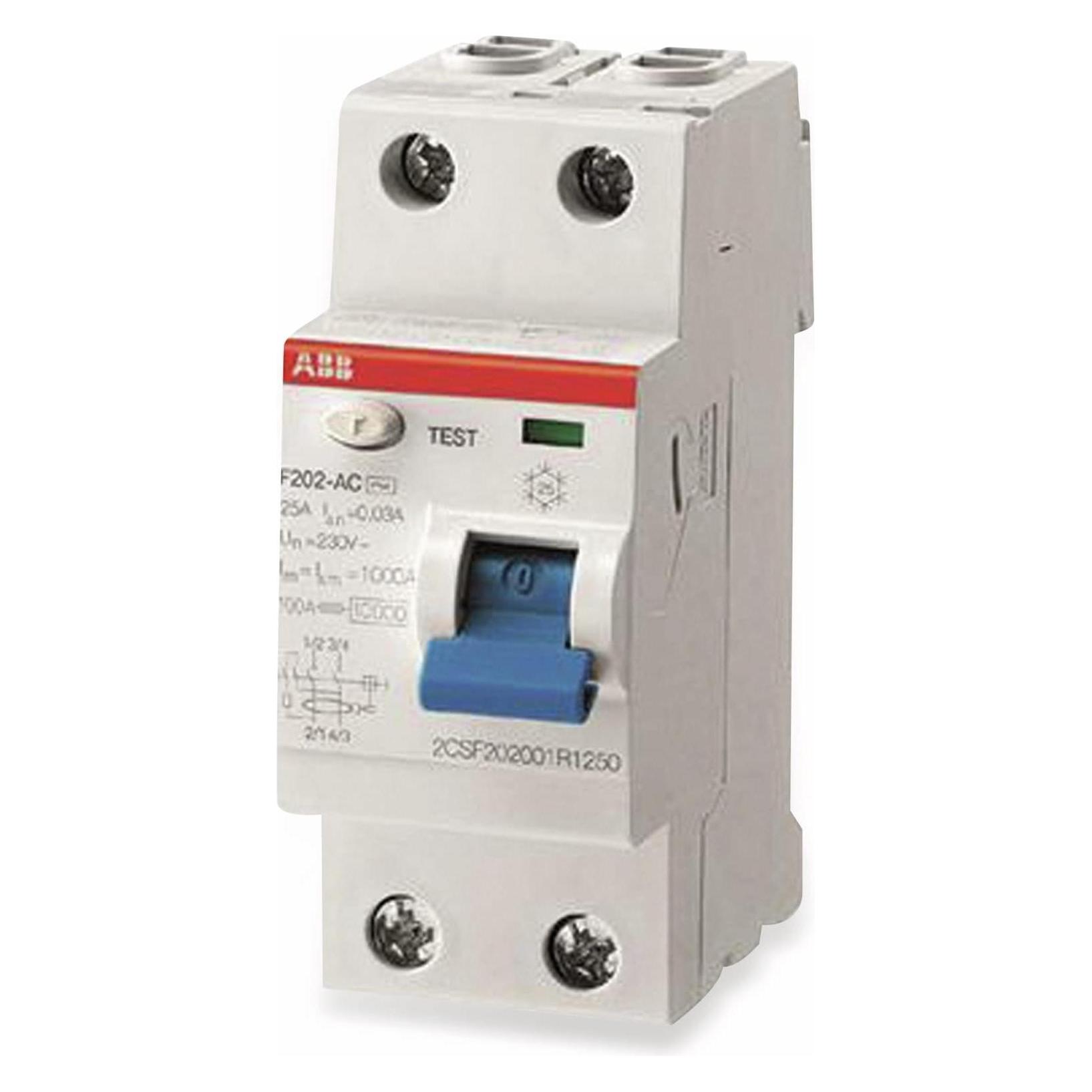 ABB FI-Schutzschalter (2CSF202101R1400 - F202A-40/0.03)