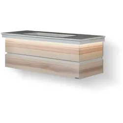 Thielemeyer Waschtischkombination Fresh Holz Braun Esche