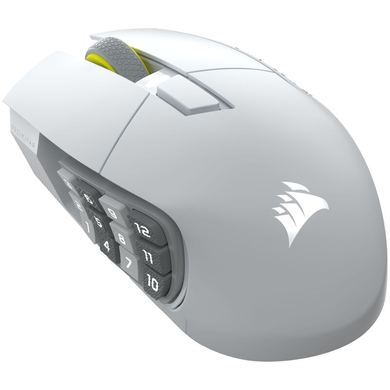 Corsair Scimitar Elite Wireless SE Gaming Maus - weiß