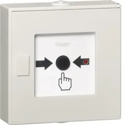 Hager Funk-Druckknopfmelder TG558B
