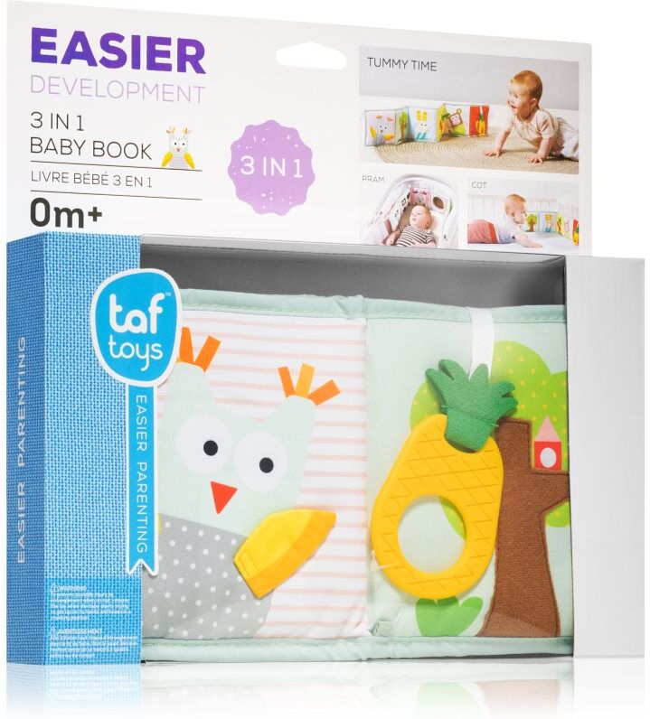 Taf Toys Book livre éducatif contrastant pour bébé 1 pcs