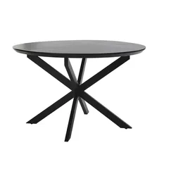 byLIVING Tisch mit Auszug OREGON, Breite 120 cm, schwarz