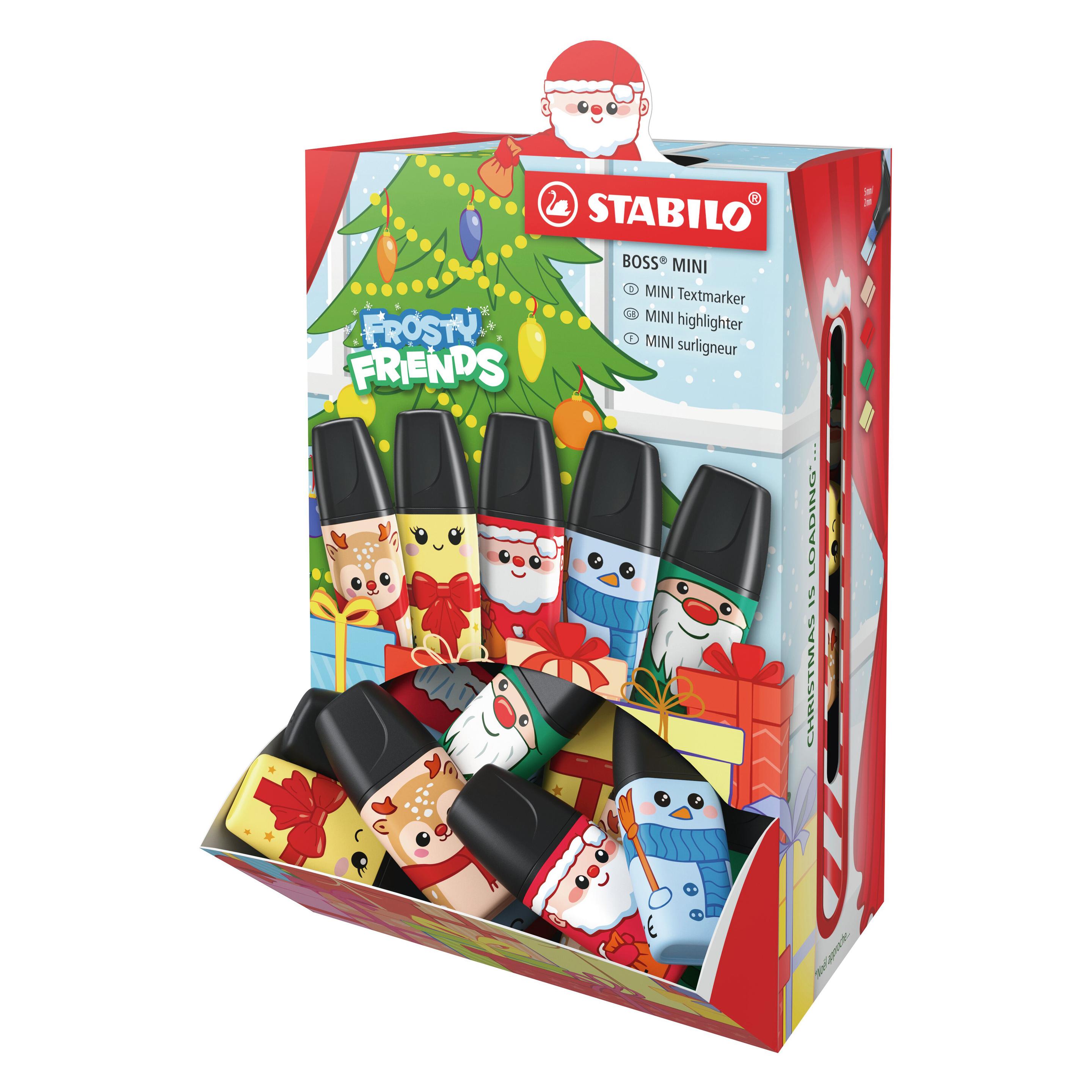 Stabilo Boss Mini Frosty Friends, 50er (50x) (07/50-13-1)