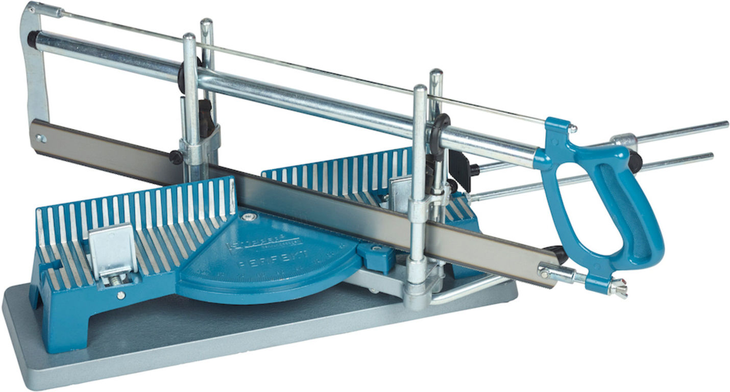 Gehrungssäge PERFEKT III Blatt-L.550mm Schnitt-H.120mm Tisch-L.400mm ; Industrial Quality Supplies (3331)