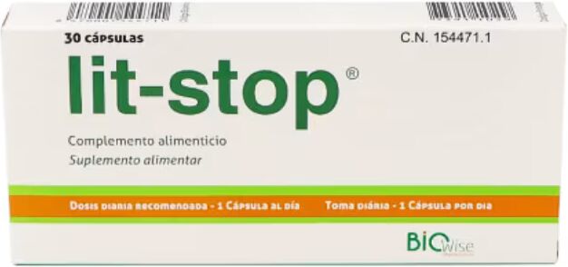 Farmácia Nova da Maia Lit-Stop 30 cápsulas