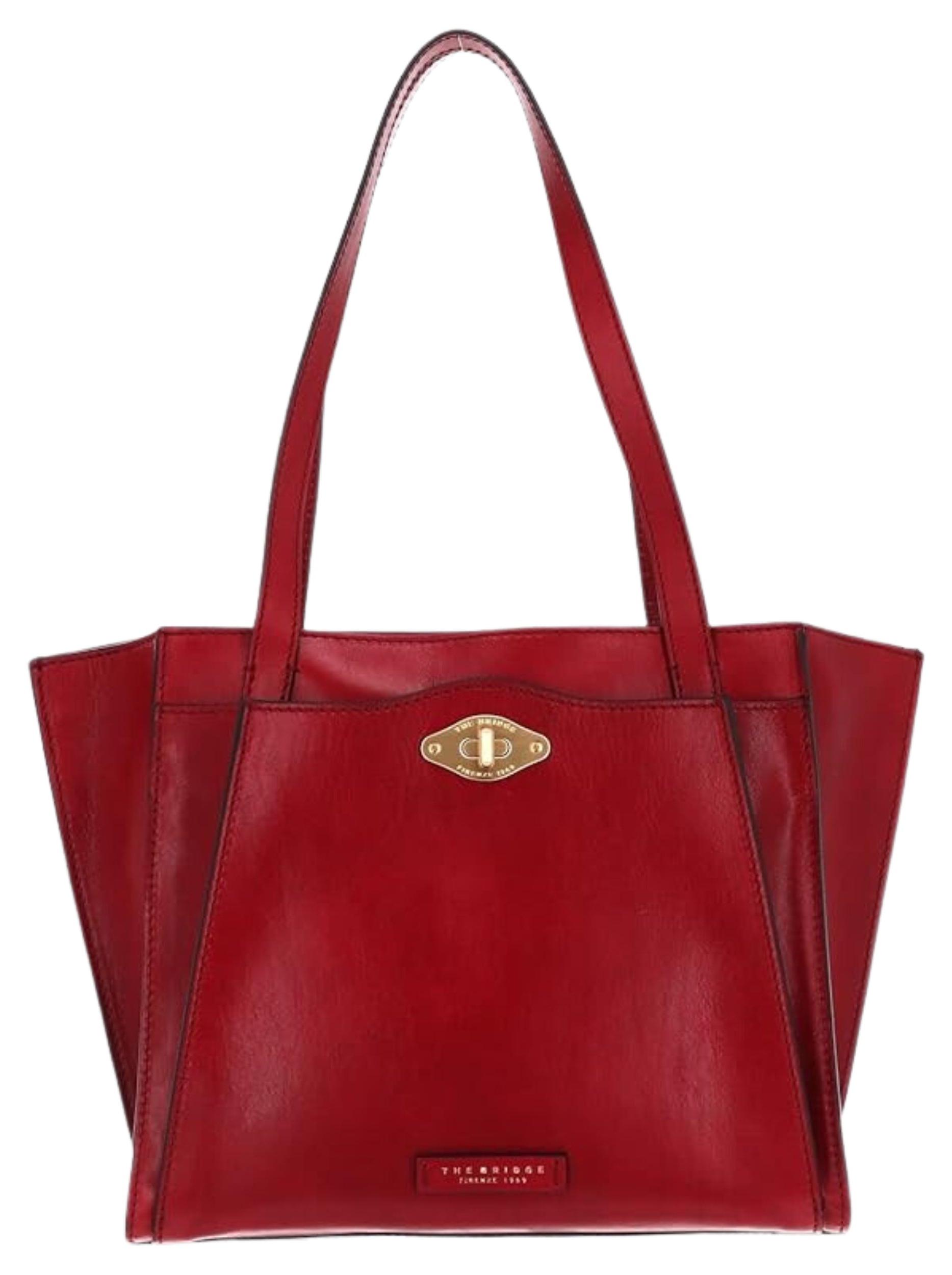 The Bridge Barbara Shopper Tasche Leder 42 cm