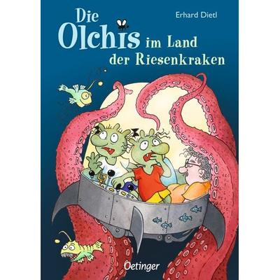 Die Olchis im Land der Riesenkraken, Gebundene Ausgabe von Erhard Dietl, Verlag Friedrich Oetinger GmbH, 978-3-7891-1076-4